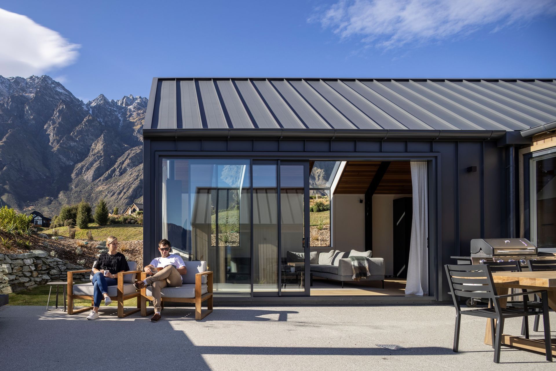 COLORSTEEL MAXAM is a new single-product solution, replacing both COLORSTEEL Endura and Maxx, providing improved anti-corrosion. Image credit: Graham Warman Photography.