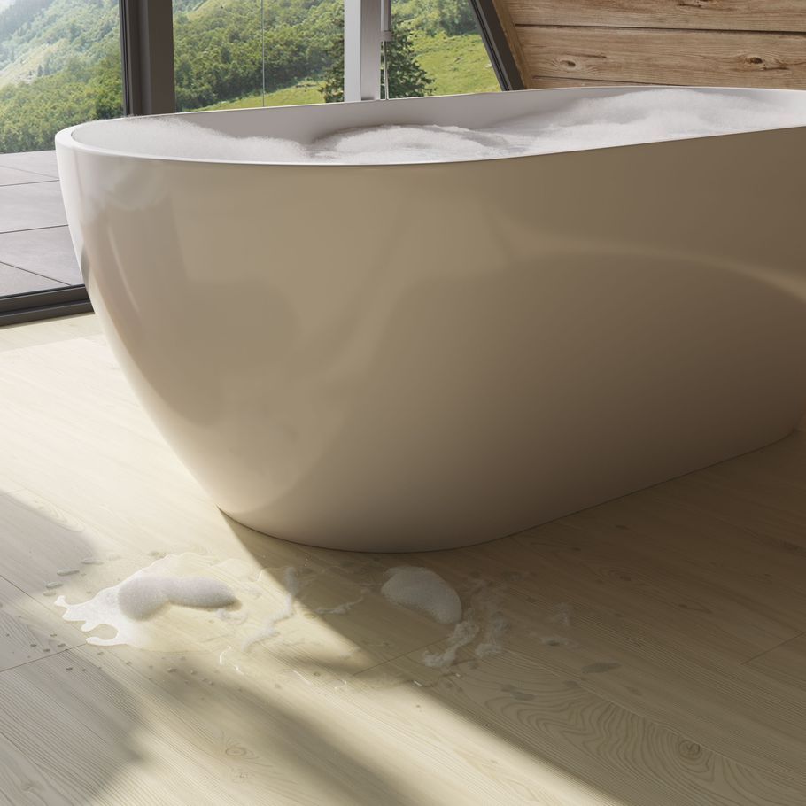 A flooring solution for getting the timber look in wet areas