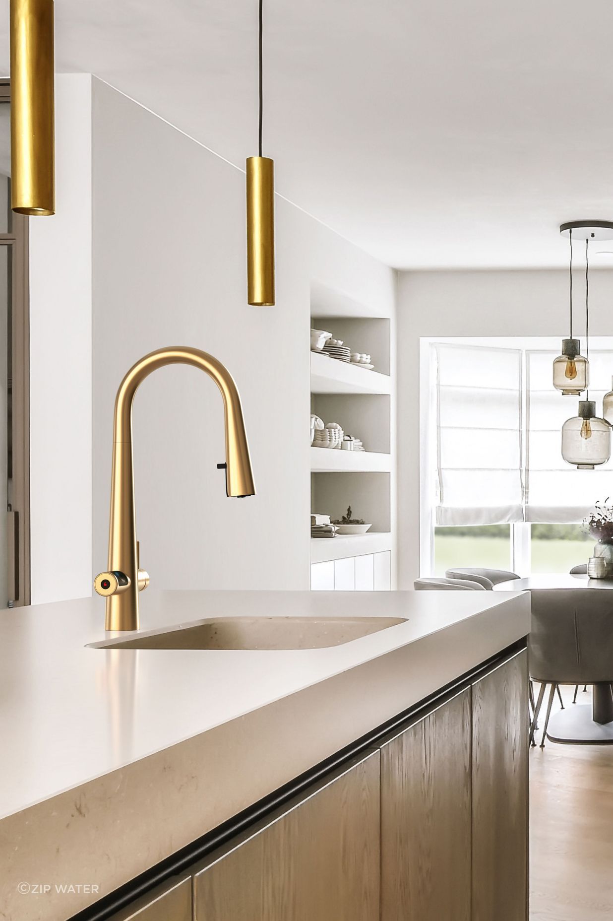 Reclaiming the space with it's all-in-one minimalist design.