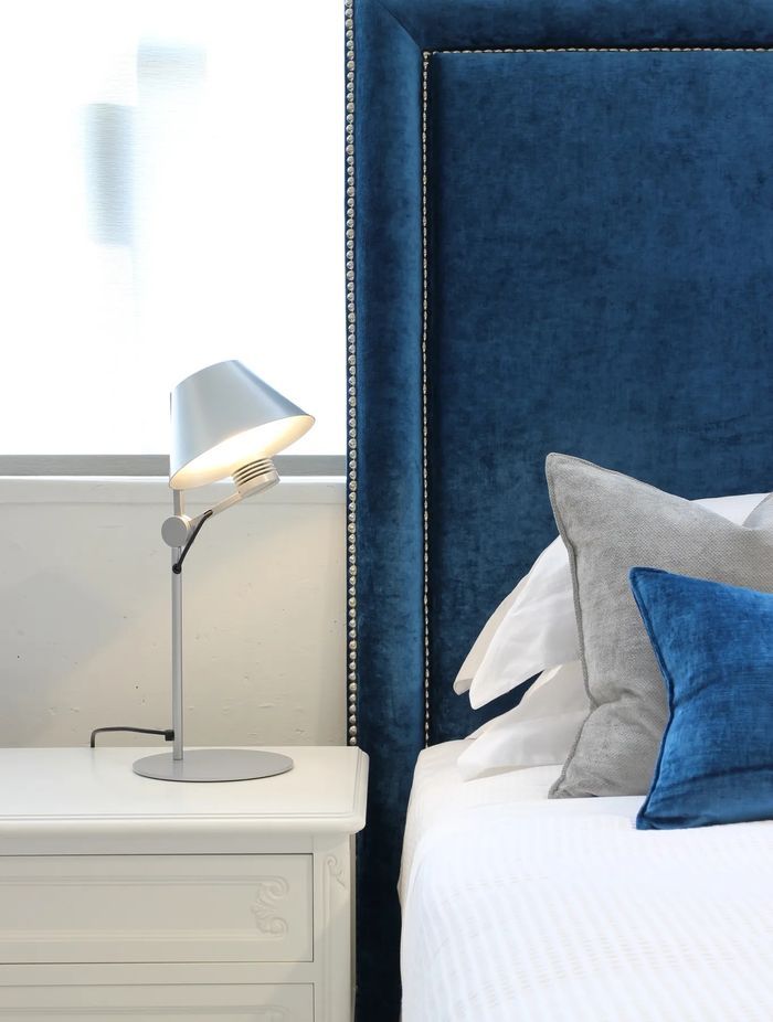 For a bit of drama, the Cinema Table Lamp should be near the top of your list.