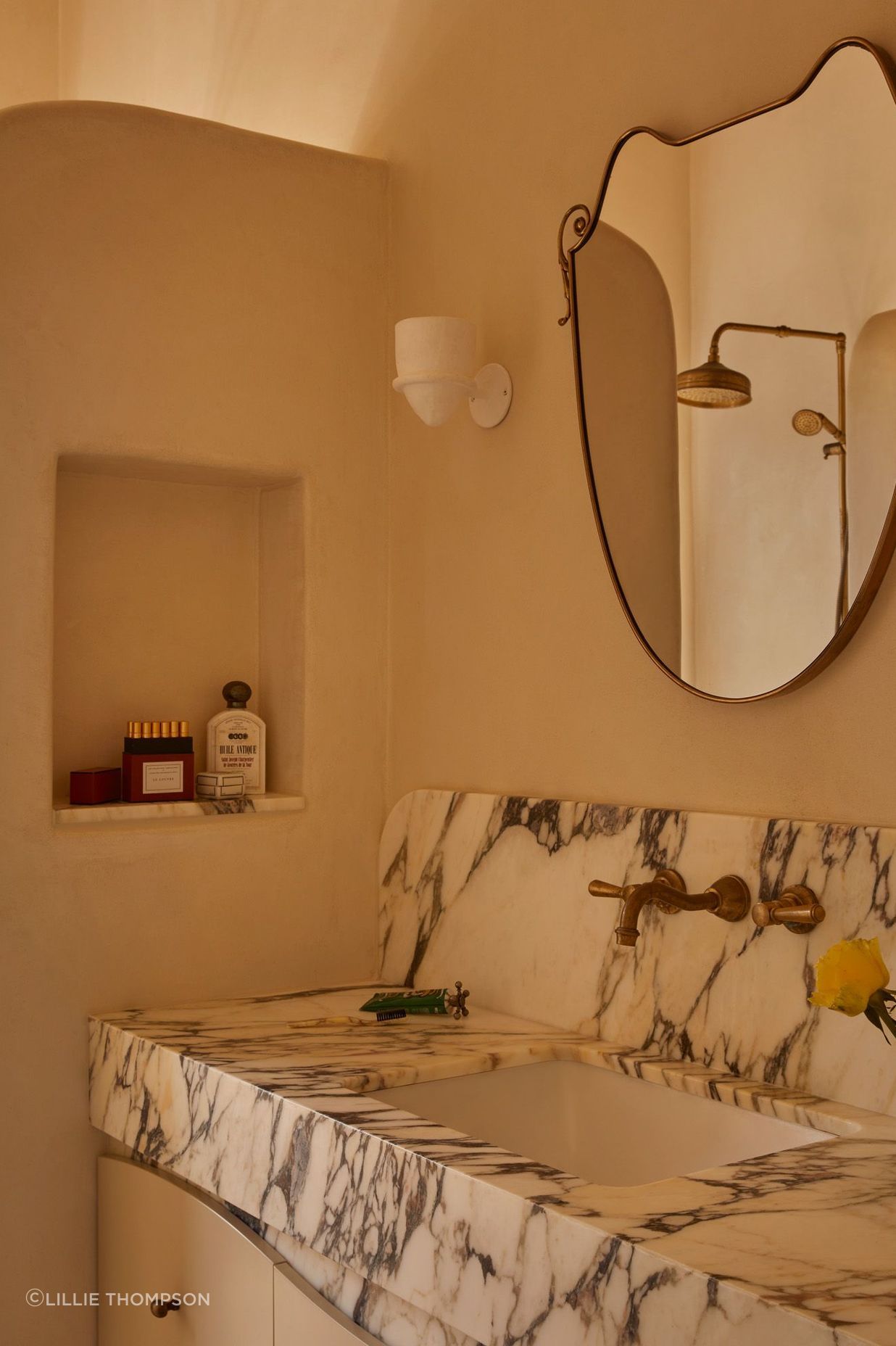 Villa des Fleurs showcases MicroStone's versatility and aesthetic appeal.