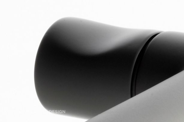 Close up of the handle for the entire ORT collection.