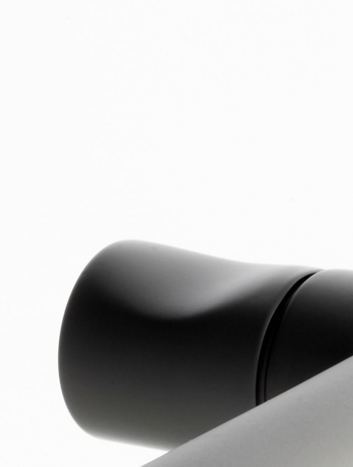 Close up of the handle for the entire ORT collection.