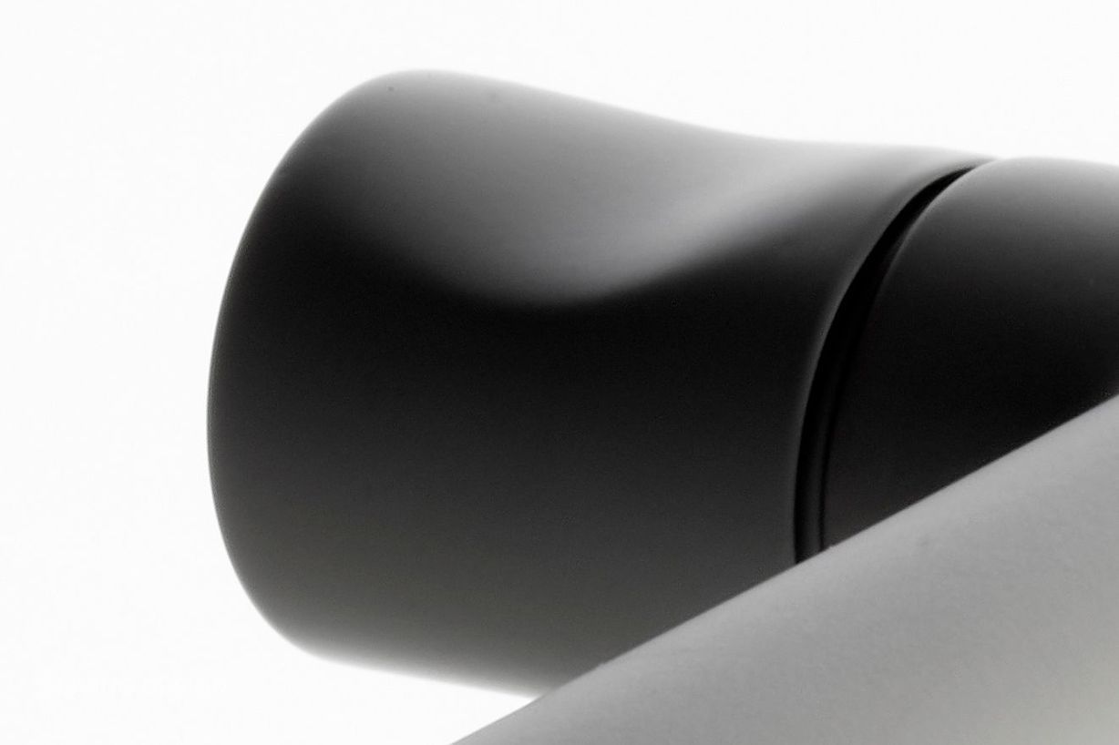 Close up of the handle for the entire ORT collection.