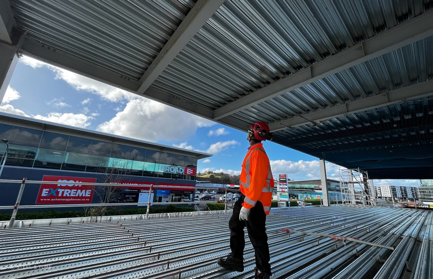 Two workers can lift and install 12-metre sheets with ease, making it perfect for hard-to-access areas,