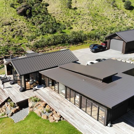 The roofing journey of a remote beachside new build