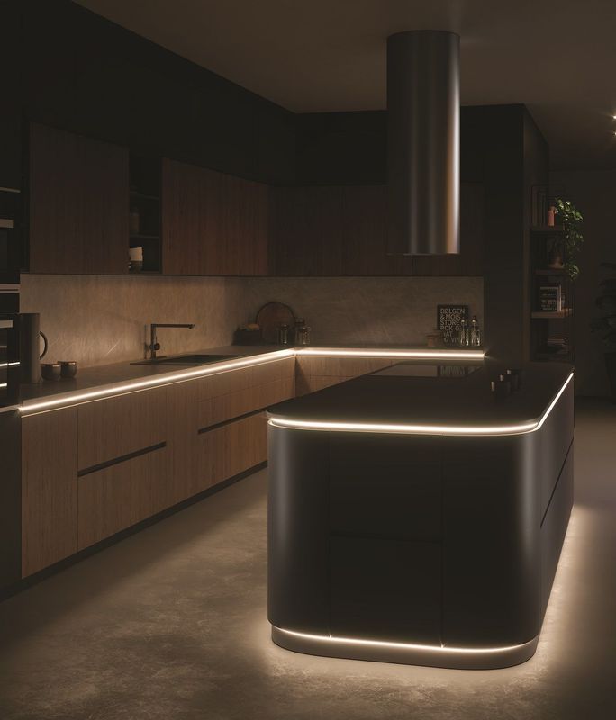 The latest design trends in LED kitchen lighting