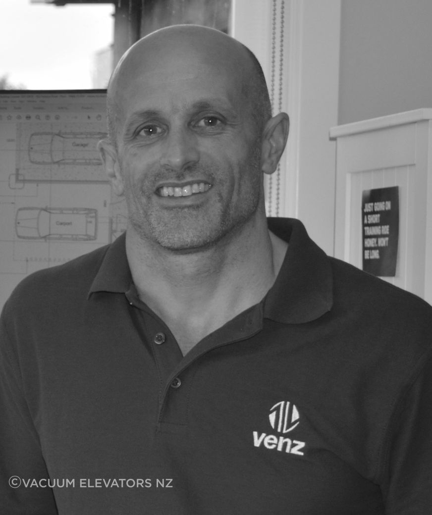 Pablo Brizio, Co-Founder of Vacuum Elevators.