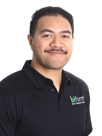 Benjamin Aupa’au, Operations Manager at Biform Solid Composite Decking.