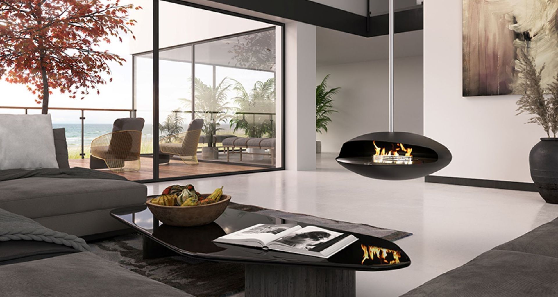 BEV fireplaces provide a versatility for designers that other fireplaces can't match.
