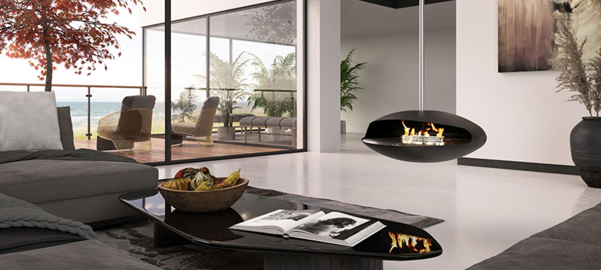 BEV fireplaces provide a versatility for designers that other fireplaces can't match.