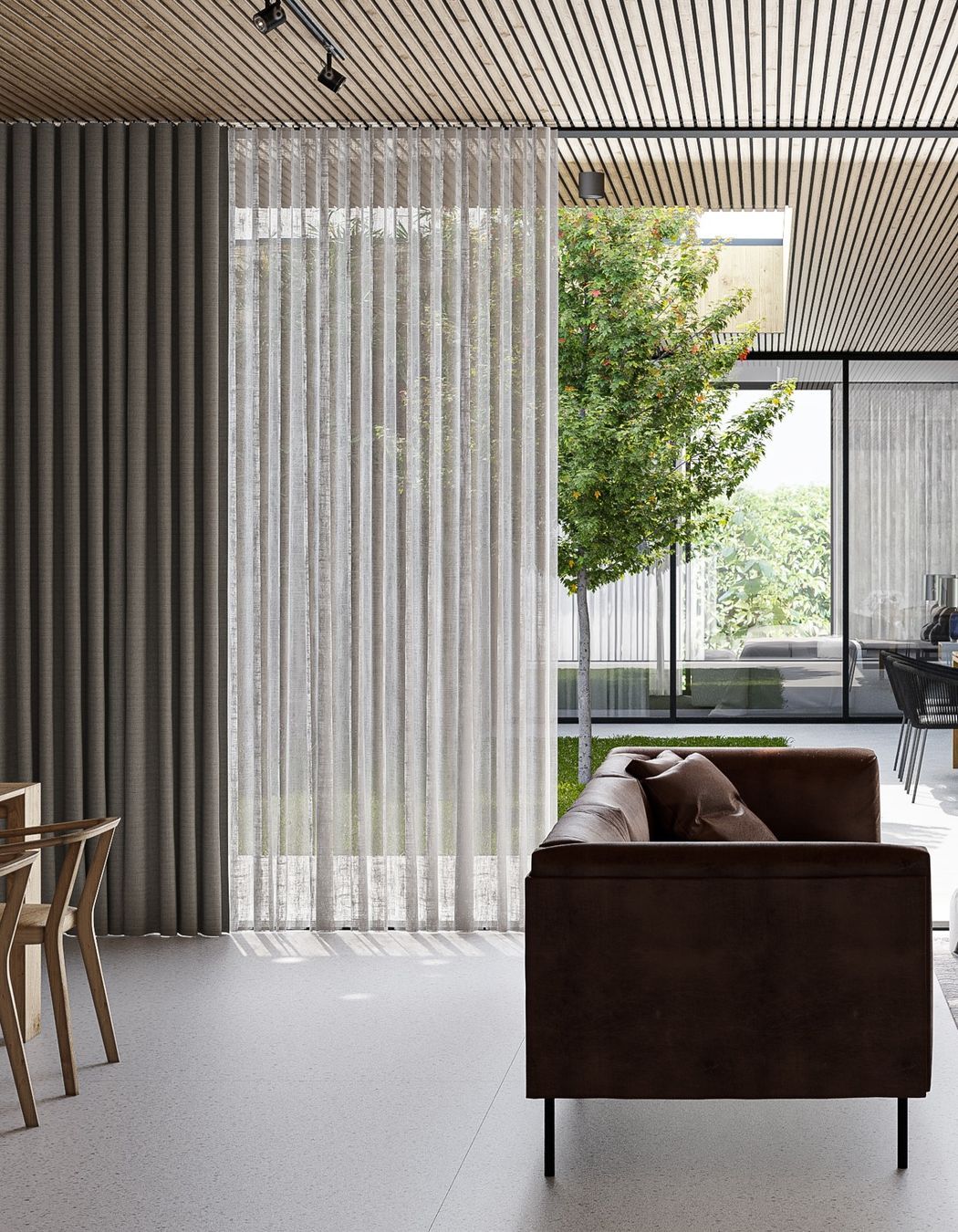 Darker tones suit moody, contemporary spaces.