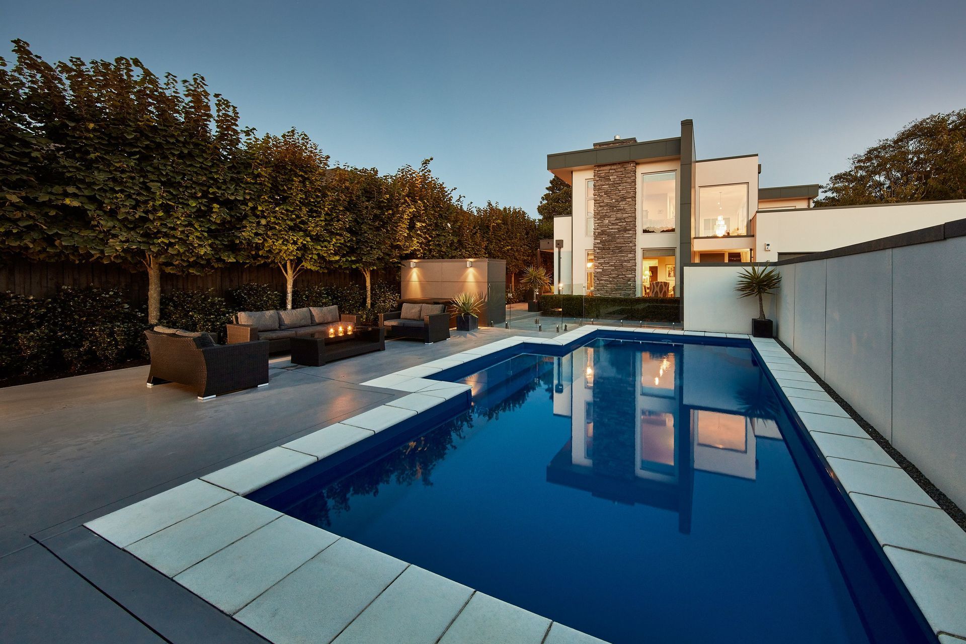 Erskine's ability to quickly install pools makes it a good option for those wanting a pool in time for Christmas.