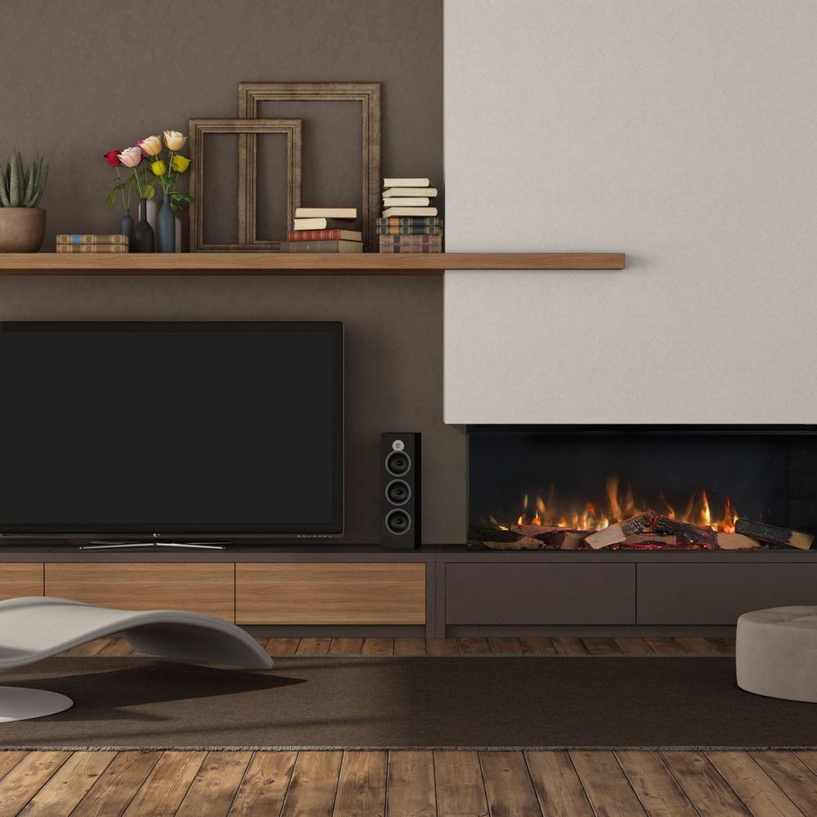 Impeccable design and technology combine in Rinnai’s new range of electric fireplaces