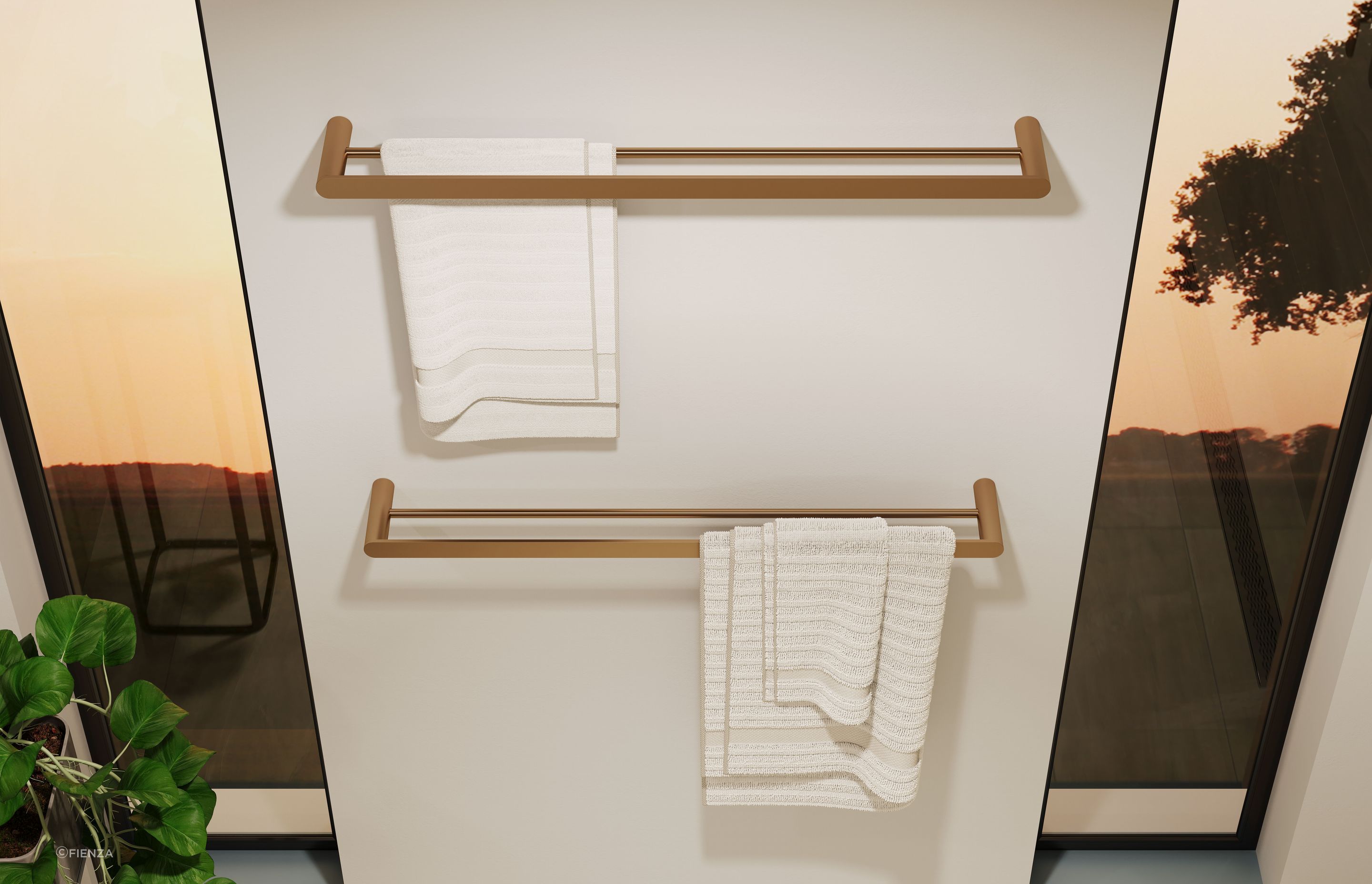 “This range is great for bathroom renovations or to retrofit an existing bathroom to update a few pieces to modernise the look,” says Fienza’s Taylor Nucifora-Bhalla.