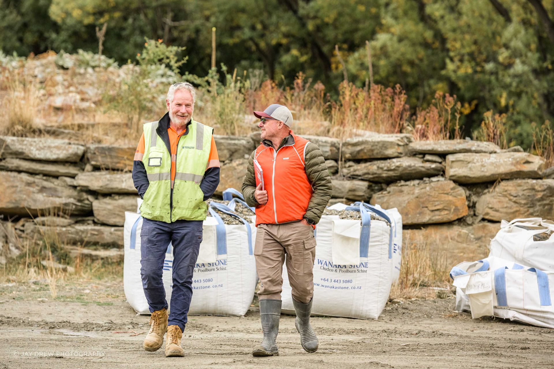 At Cluden quarry, The Natural Stone Co.’s relationships with quarry operators are central to its process, allowing the team to understand each stone at its source before it is selected, shaped and brought into a project.
