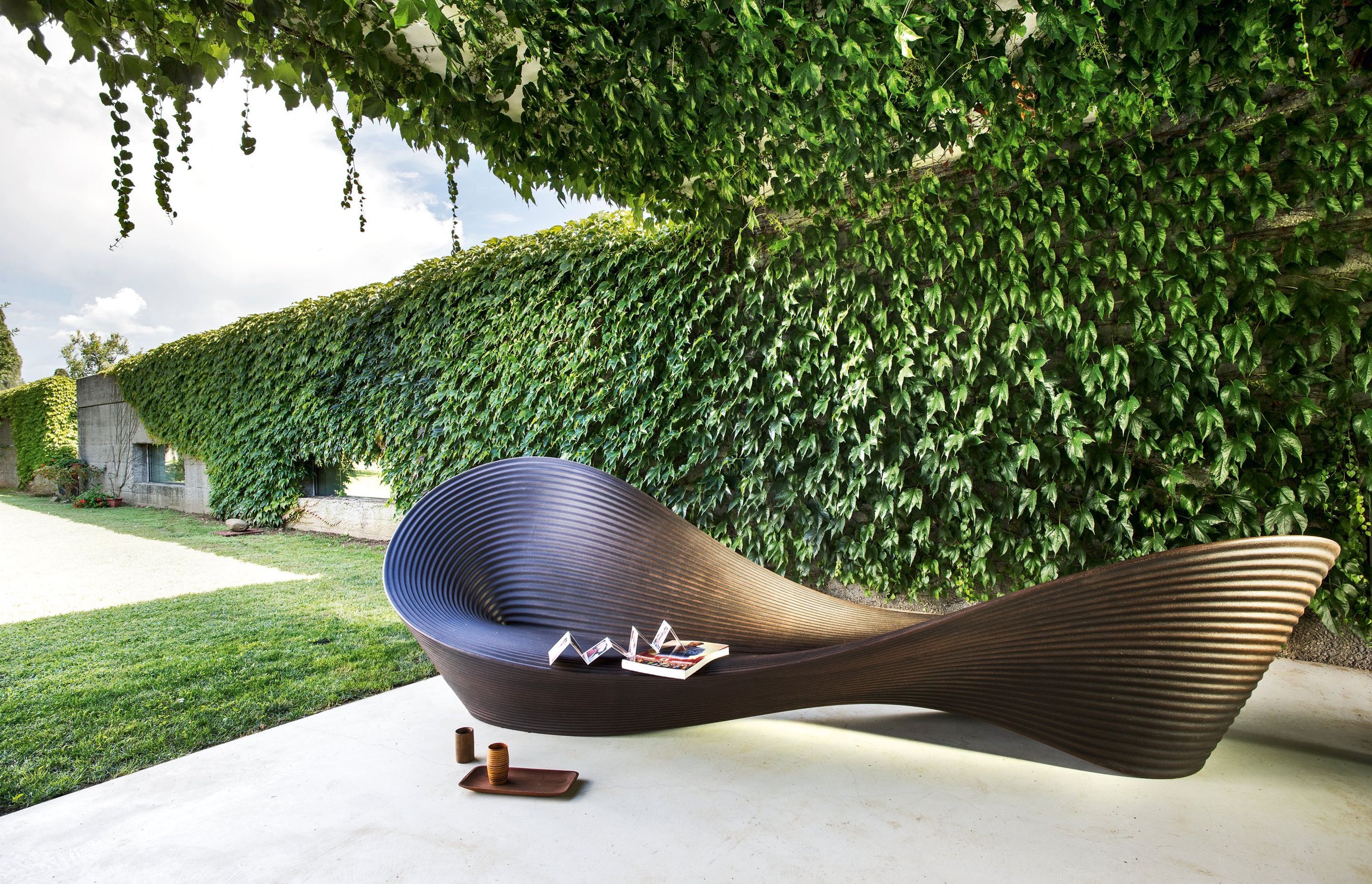 Breathtaking — the Folly Bench by Magis.