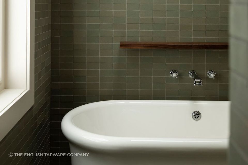 Bath | Shower Wall Valve Tap Set by Perrin &amp; Rowe
By The English Tapware Company