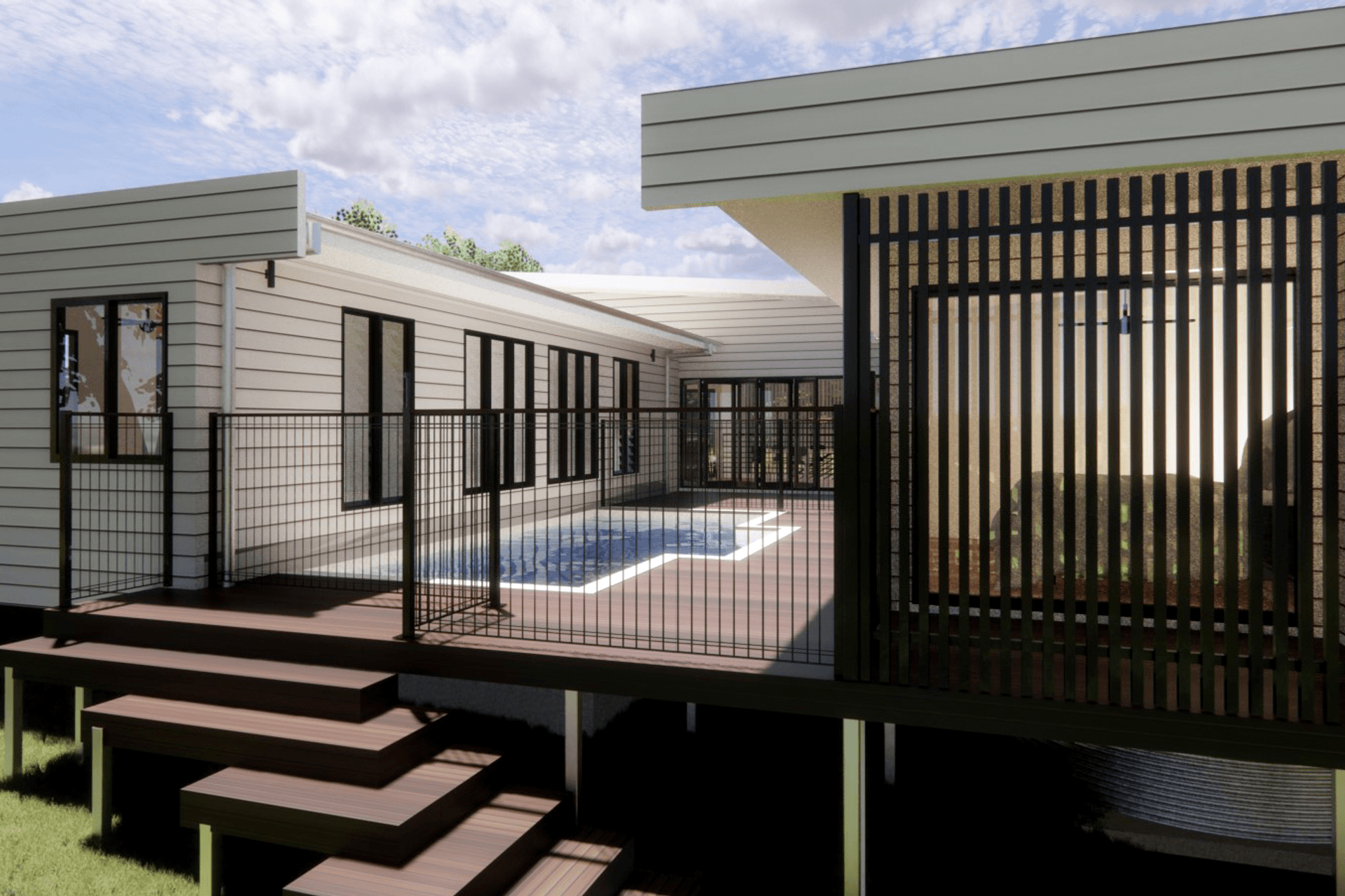 Figtree Pocket House by Eco Modern Design