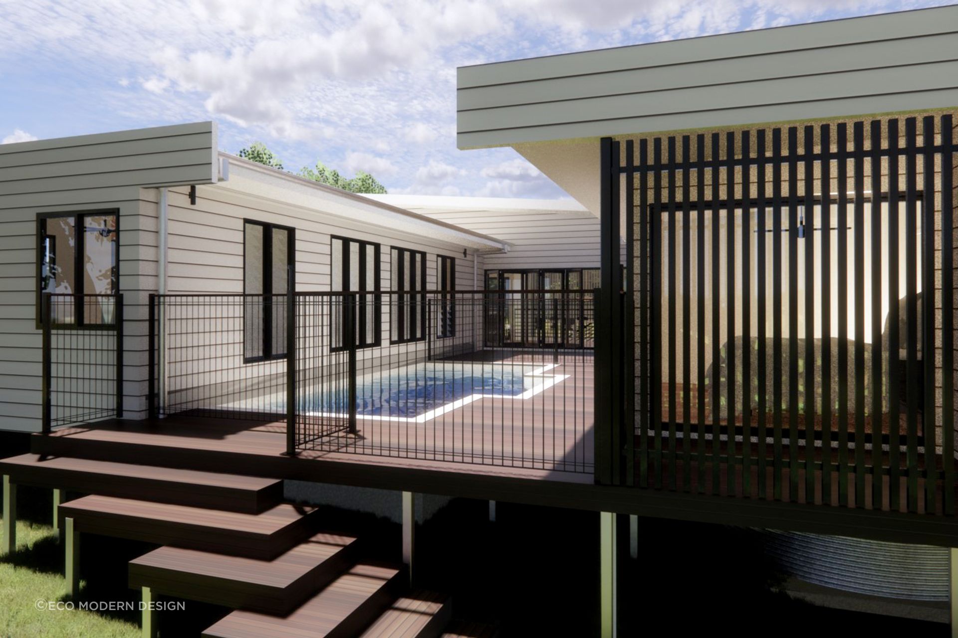 Figtree Pocket House by Eco Modern Design