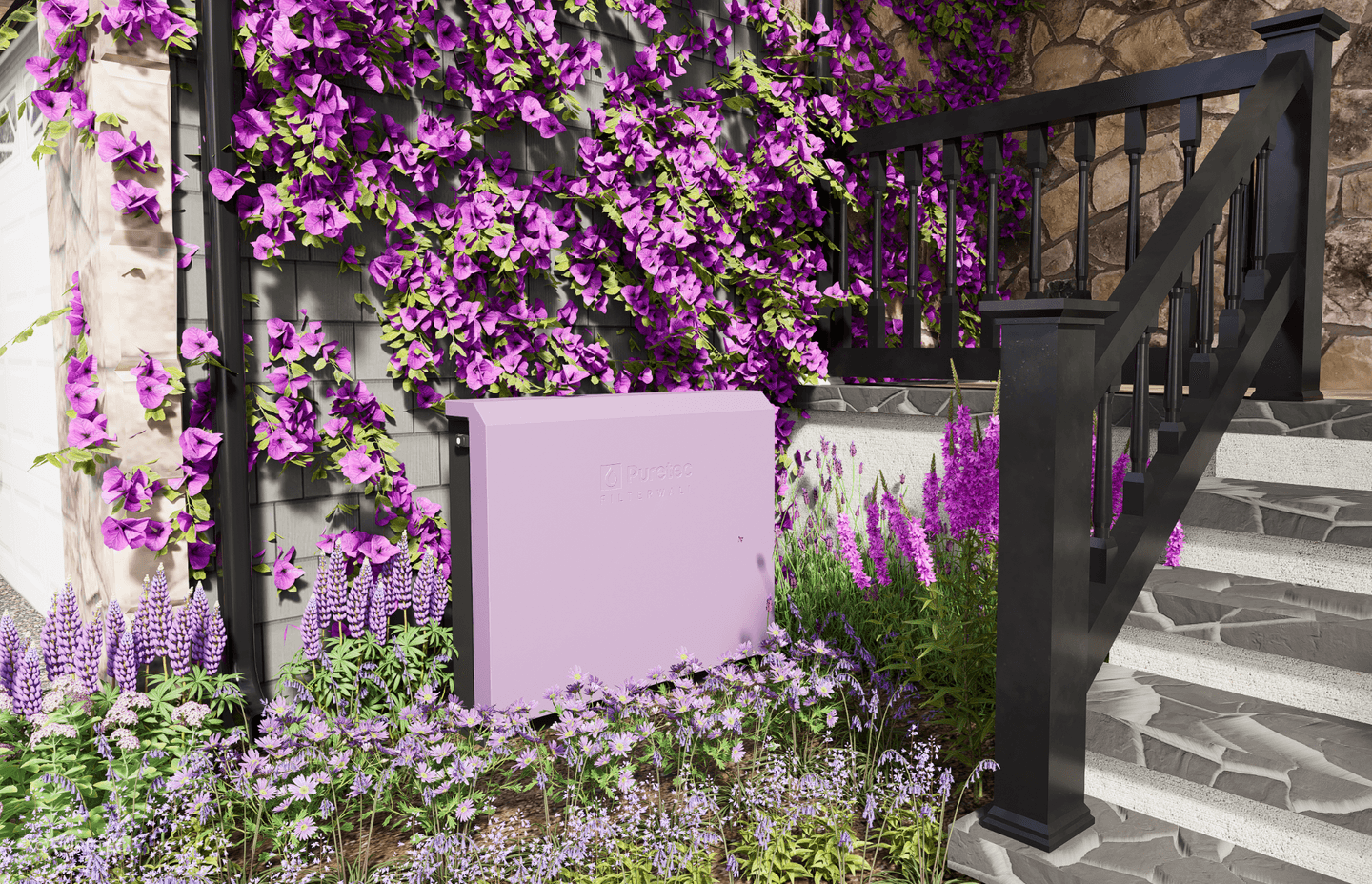 Transform the water quality in your home with the FilterWall F Series, a cutting-edge, three-stage freestanding filter system designed specifically for mains water.