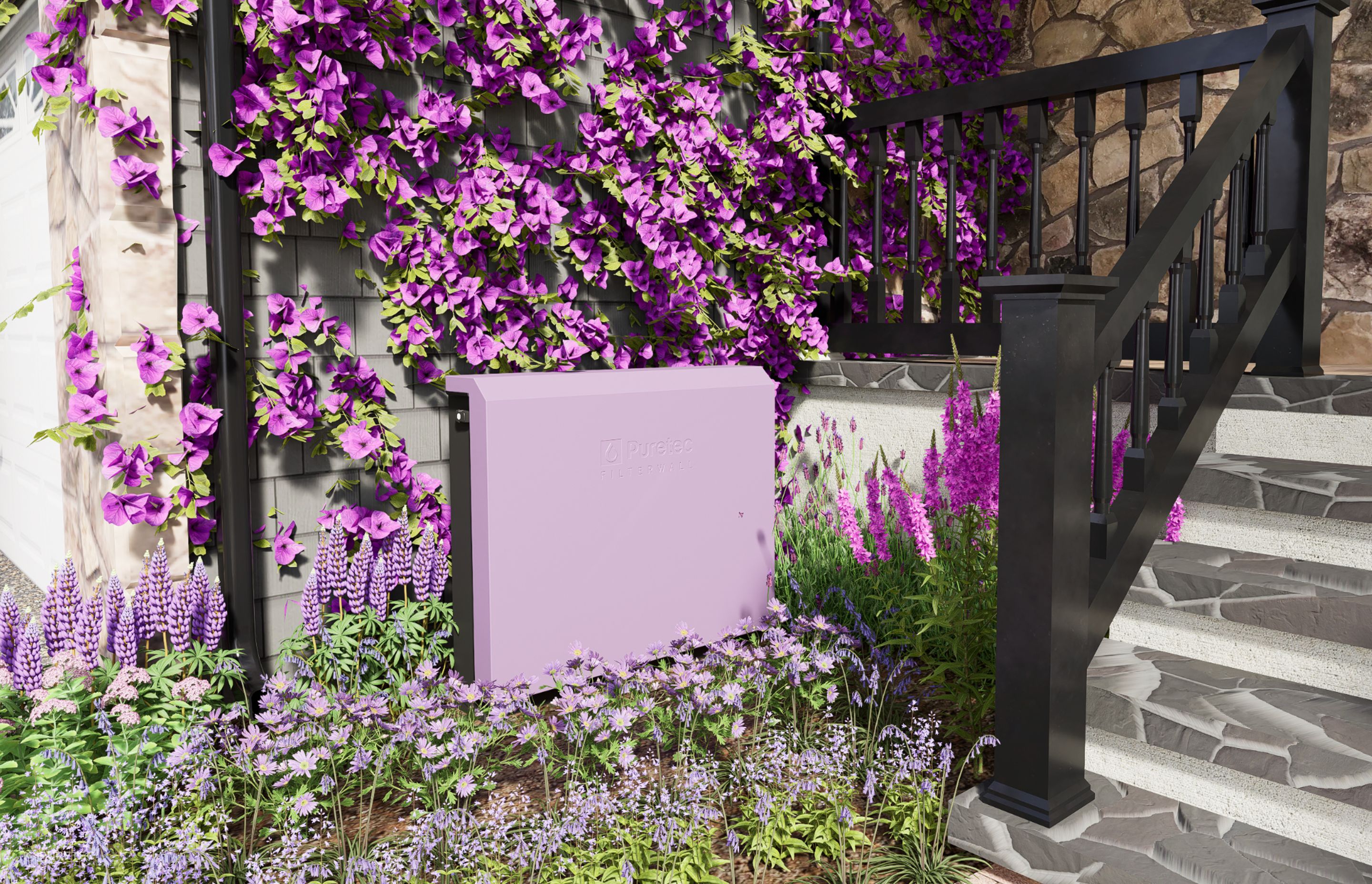 Transform the water quality in your home with the FilterWall F Series, a cutting-edge, three-stage freestanding filter system designed specifically for mains water.
