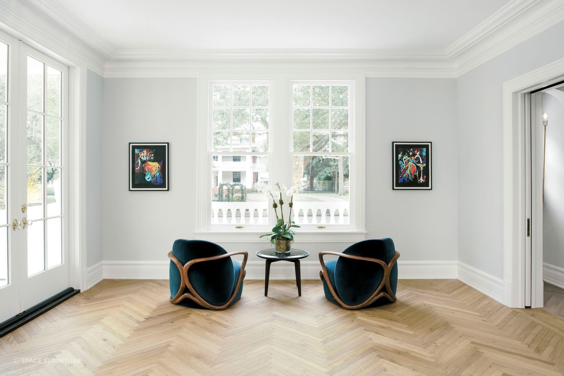 “Every element -– whether it be furniture, finishes or architectural components – works together harmoniously, ensuring both the visual appeal and the overall functionality of the space,” says David.