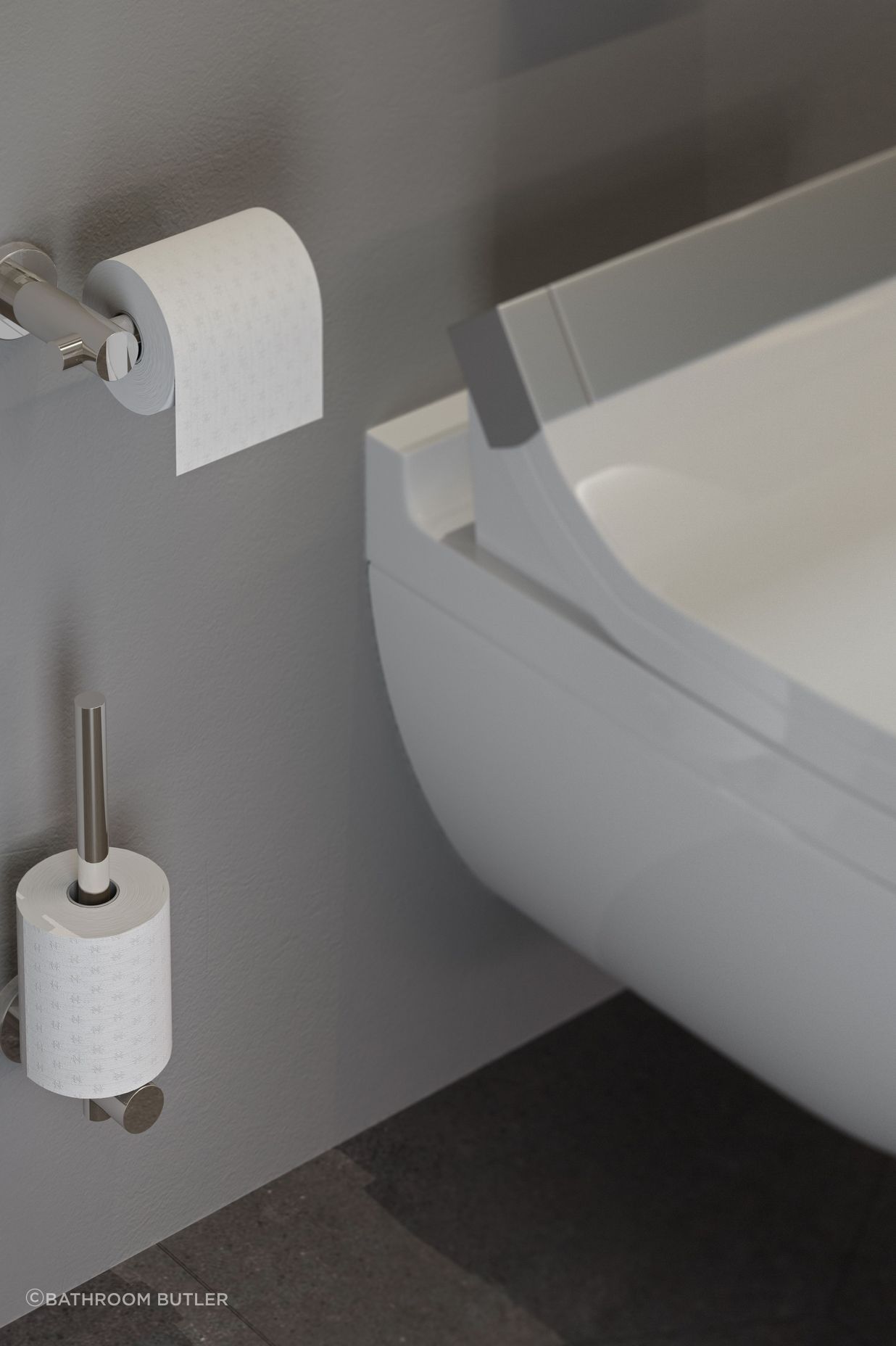 Paper Holder Type 1 - 4800 Series Number 4801
By Bathroom Butler
