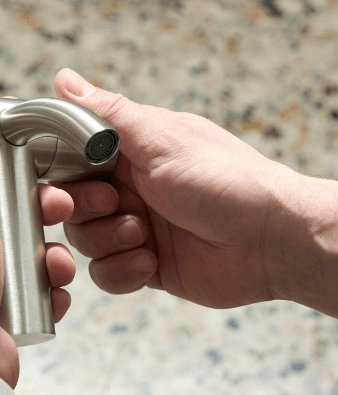 Time to be bold: A single curve shapes the Hum tapware collection