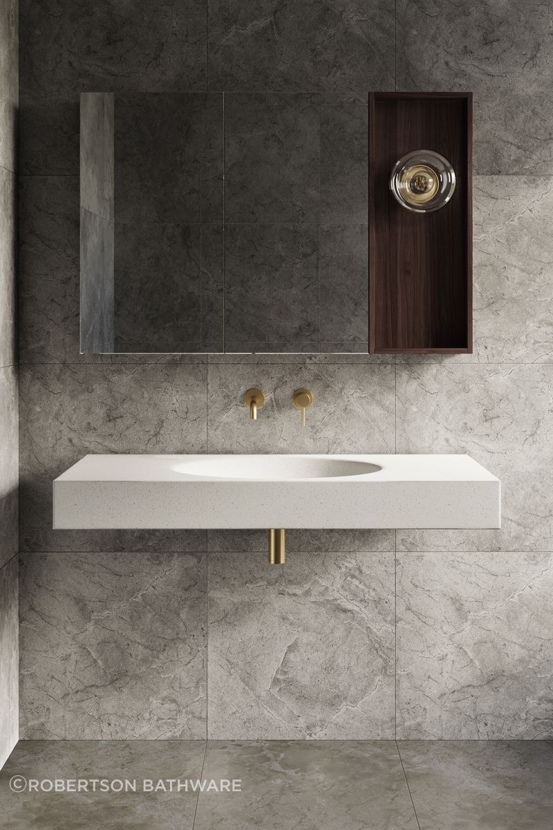 A clean and stylish classic, the Haven marble basin is one of Apaiser's original and most iconic pieces.