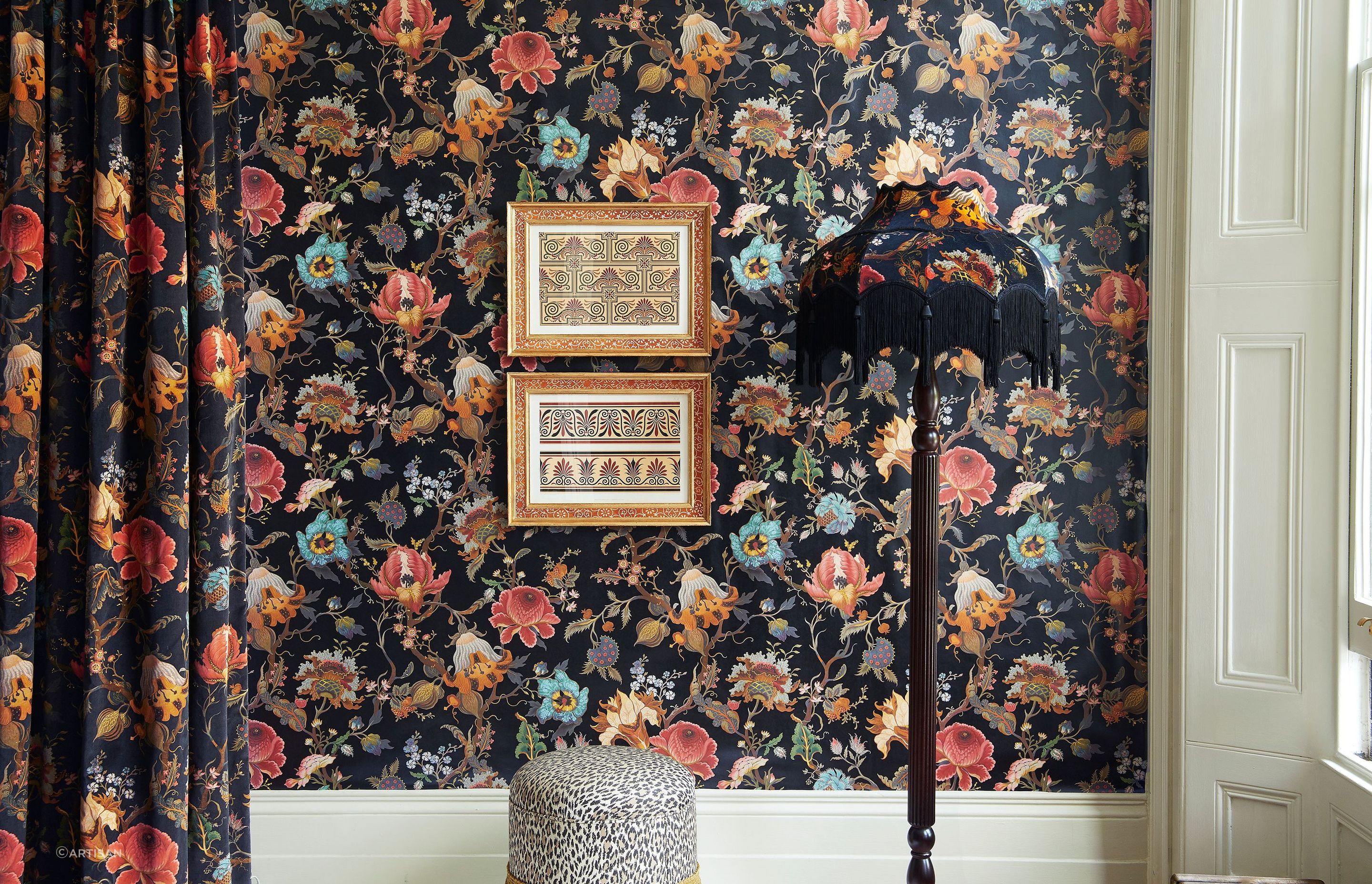 Bold, extravagant and elegant —words that barely do justice to the House of Hackney wallpaper collection.