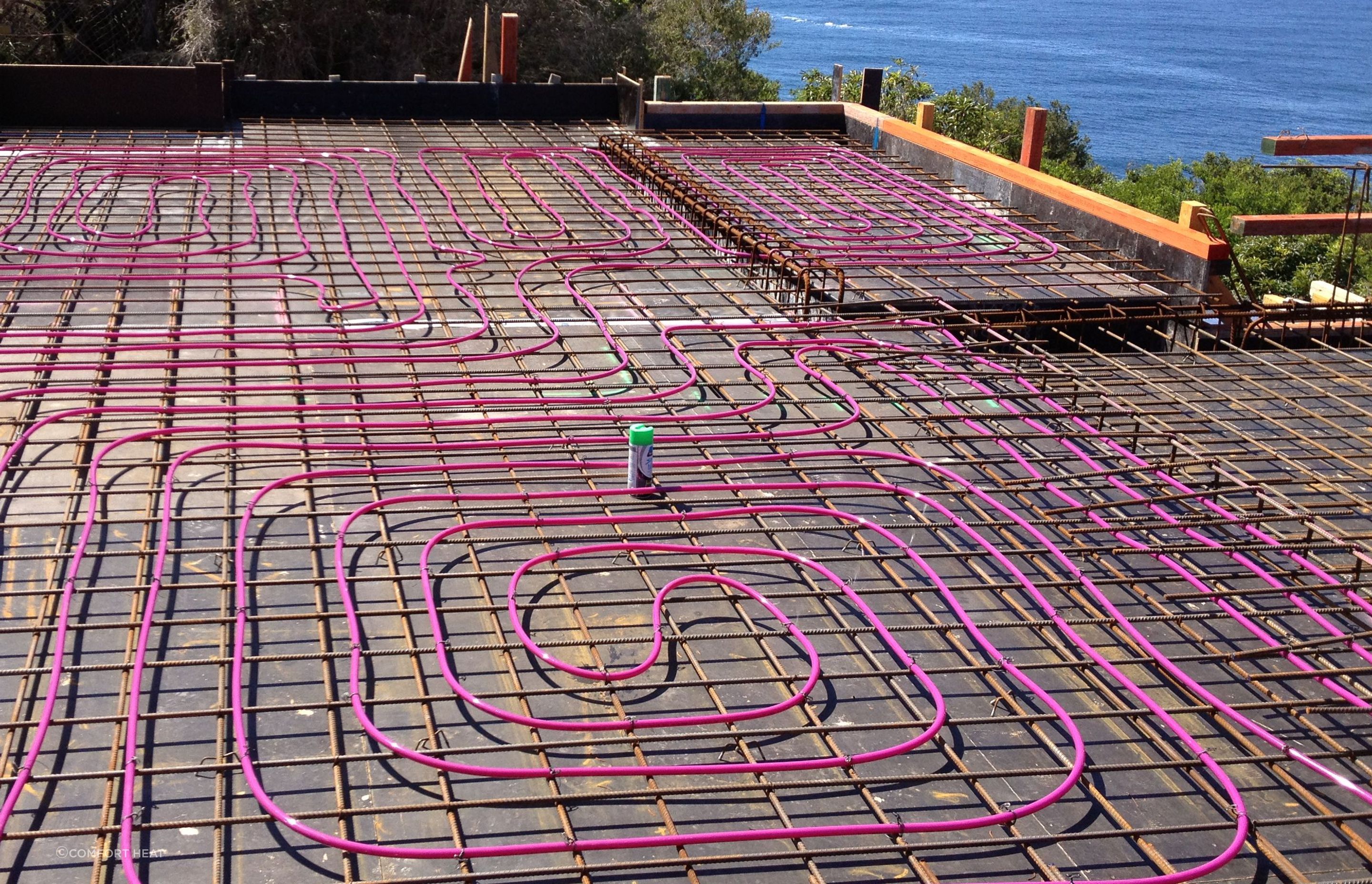 Hydronic heating system by Comfort Heat