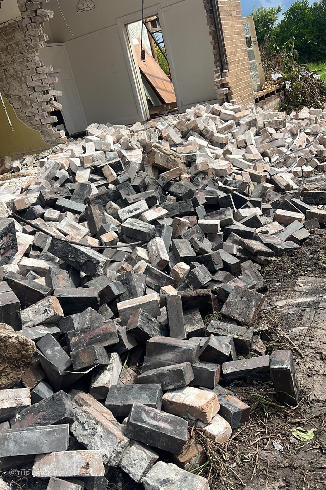 Each brick has its own history, but in many cases recycled bricks are higher quality than new ones.
