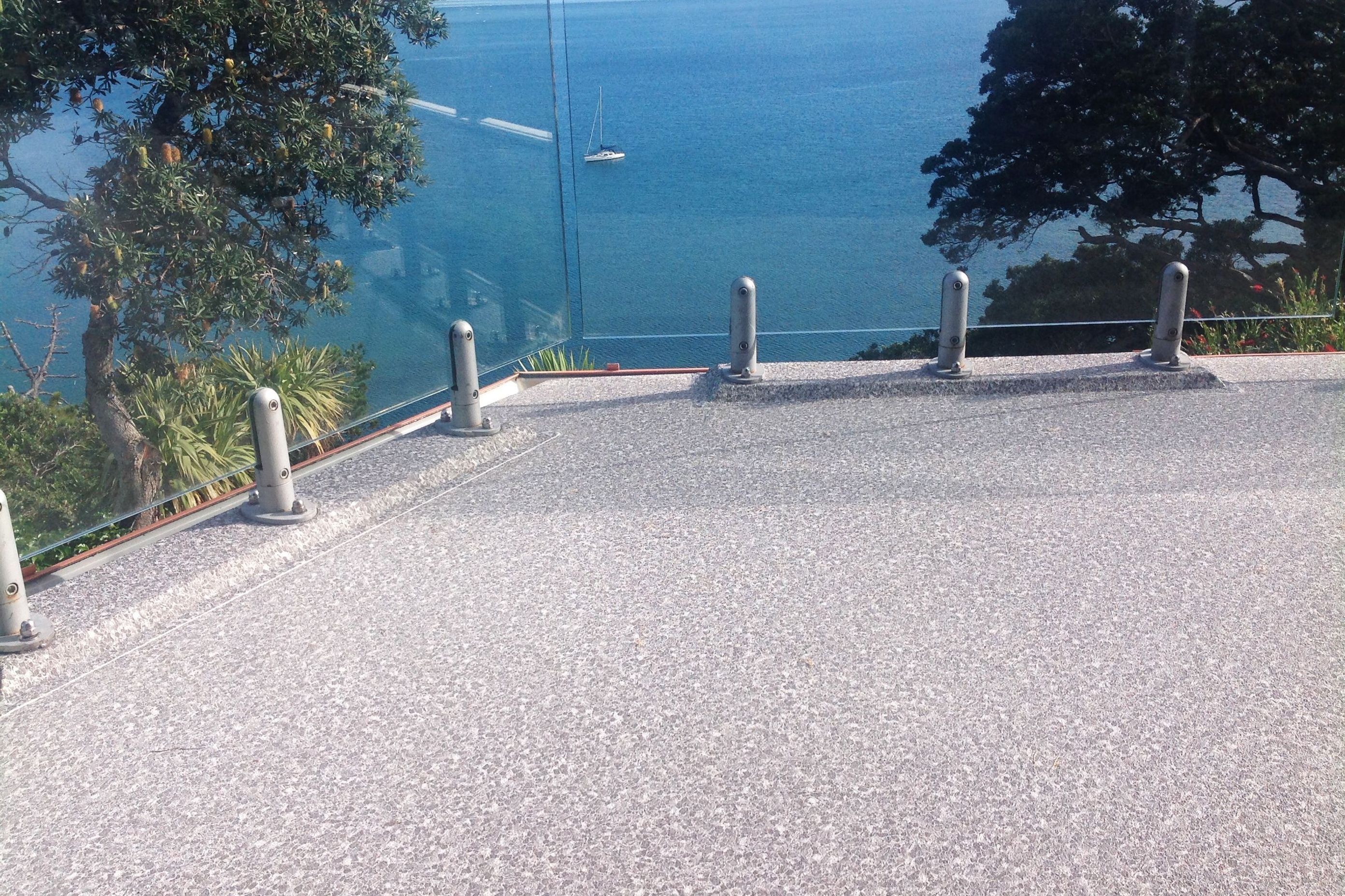 Durable and stylish Viking Dec-K-ing PVC membrane in Sand Pebble.