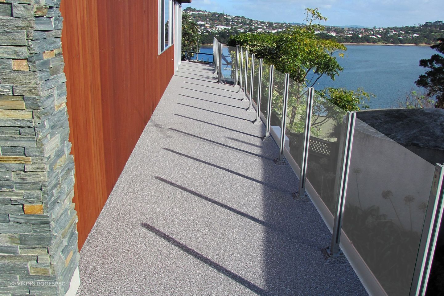New Zealand's intense UV conditions, which have destroyed many inferior products, hold no terror for Dec-K-ing. The membrane has been specifically formulated to resist UV degradation, drawing on lessons learned from marine applications where sun exposure is constant and unforgiving. Salt air, which corrodes traditional deck materials in coastal areas, has no effect on the vinyl membrane. This resilience makes it particularly valuable for beachfront properties and coastal developments.