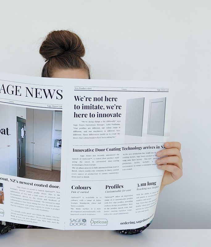 Sage Doors' new Opticoat collection is exactly what cabinet-makers want