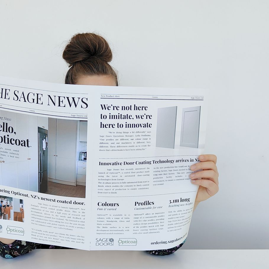 Sage Doors' new Opticoat collection is exactly what cabinet-makers want
