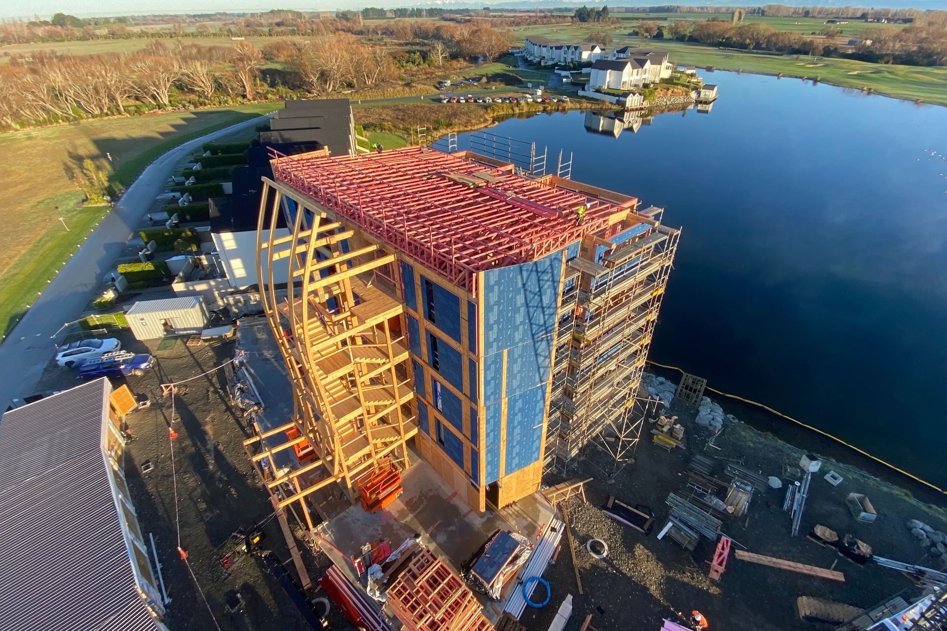 Because timber sequesters carbon, mass timber buildings are a significant step towards sustainable architecture.