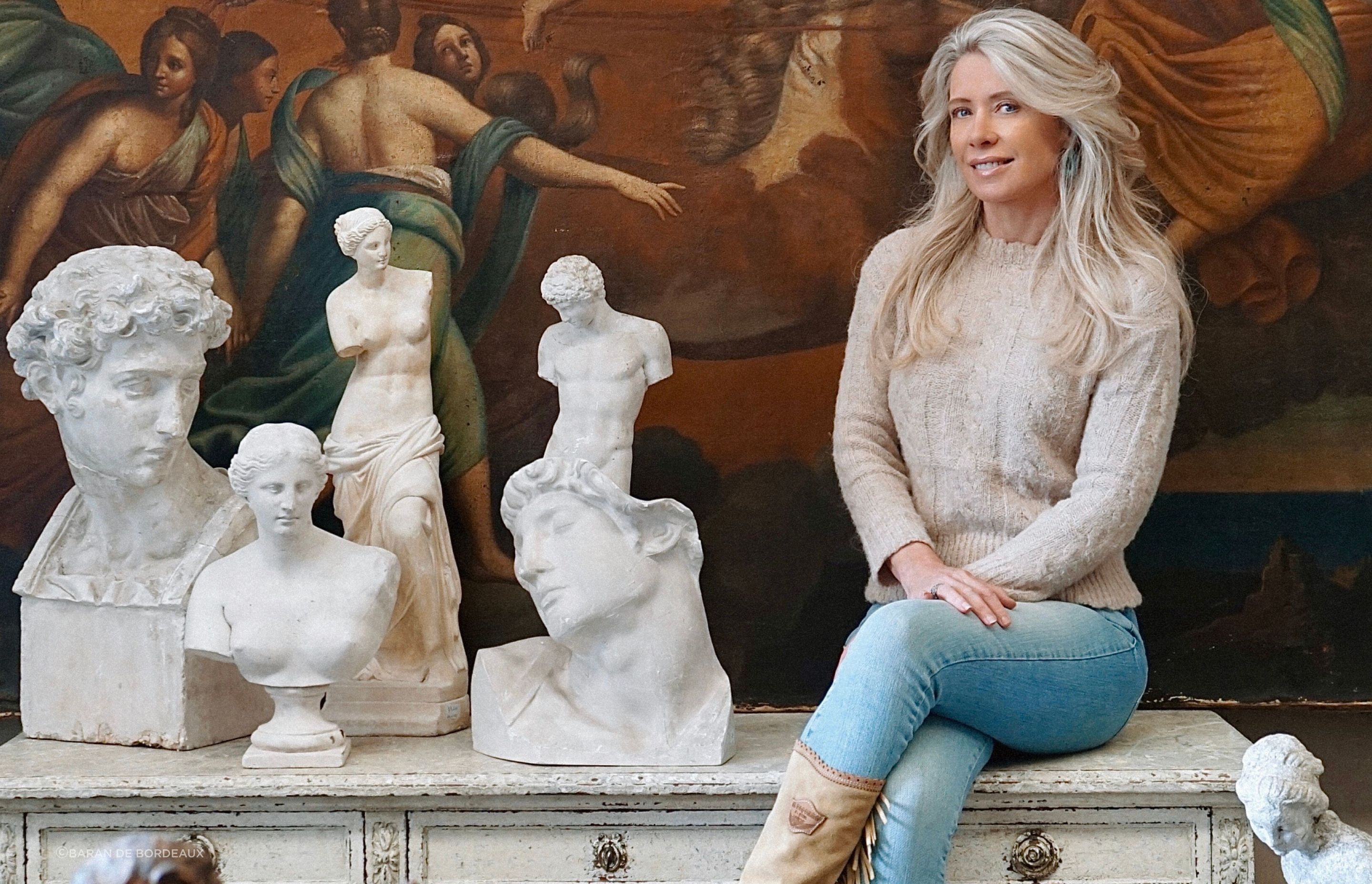 Hailing from Bordeaux in the southwest of France, Chrystelle Baran's deep passion for French antiques offers clients a great knowledge base when creating layered interiors.
