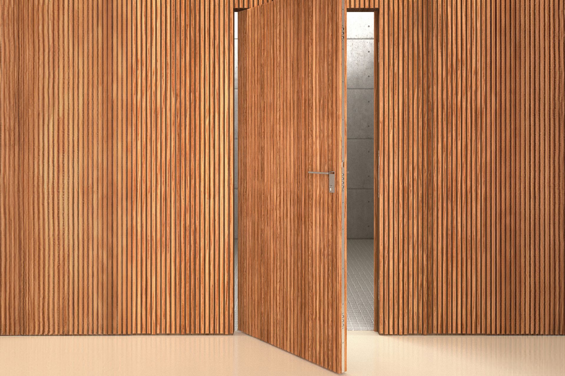 For a seamless look, Mardeco's 3D hinges and door pivots offer design precision.