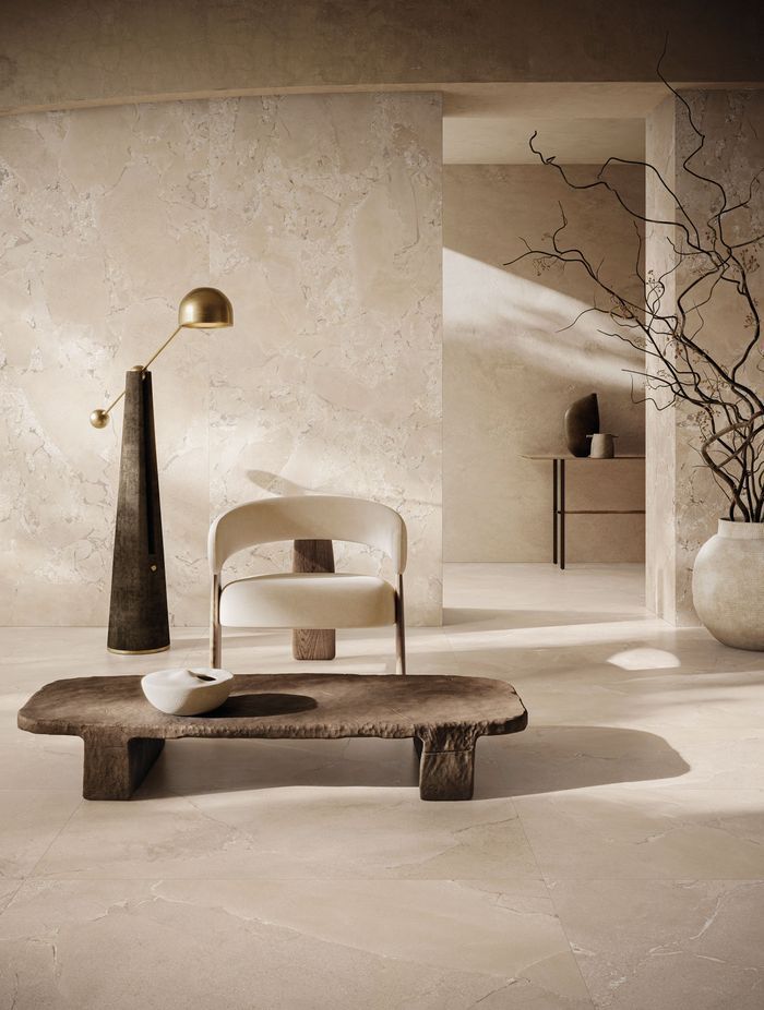 Unique Infinity in beige.