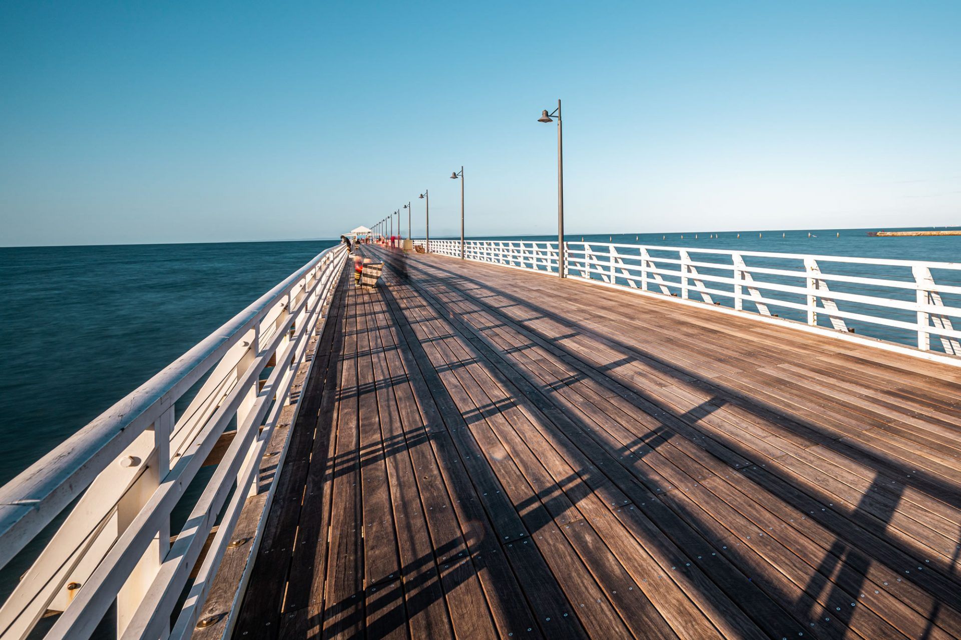 An icon of the South-East Queensland shoreline, the Shorncliffe Pier was rebuilt in 2016 after the original boardwalk suffered significant decay from marine borers and termites.