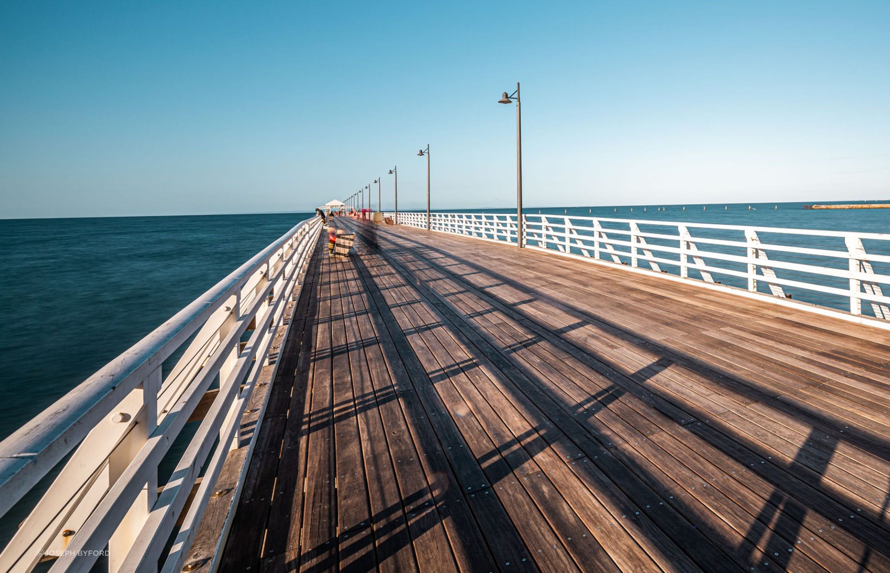 An icon of the South-East Queensland shoreline, the Shorncliffe Pier was rebuilt in 2016 after the original boardwalk suffered significant decay from marine borers and termites.