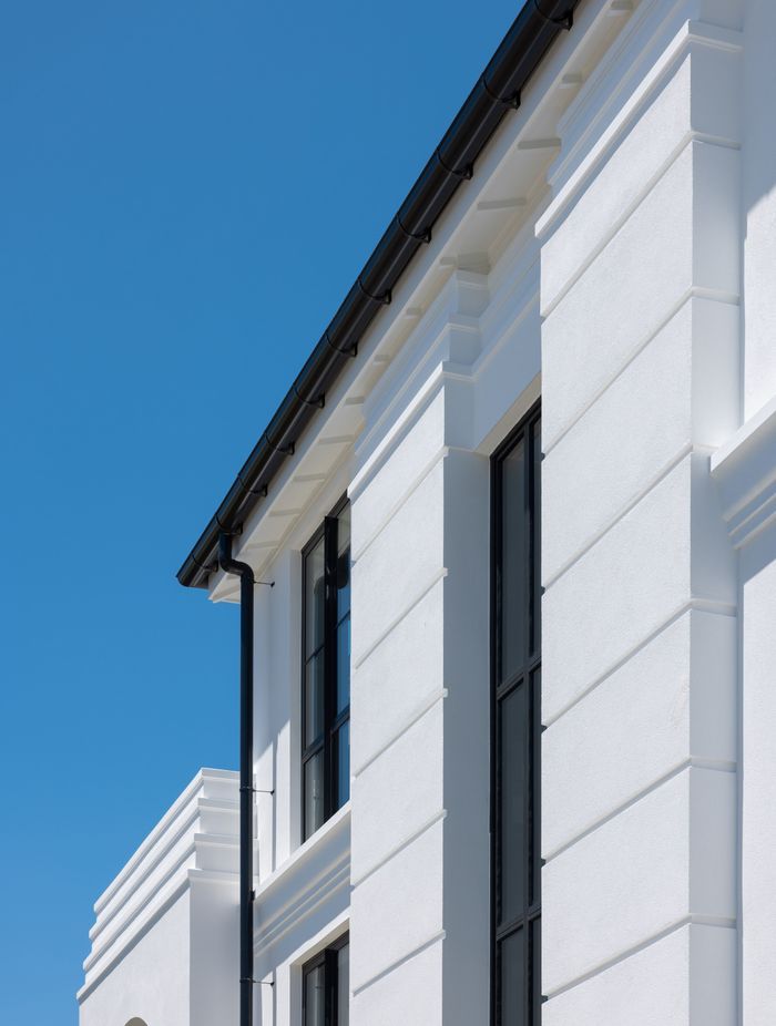 Window and door trims are especially popular mouldings right now.