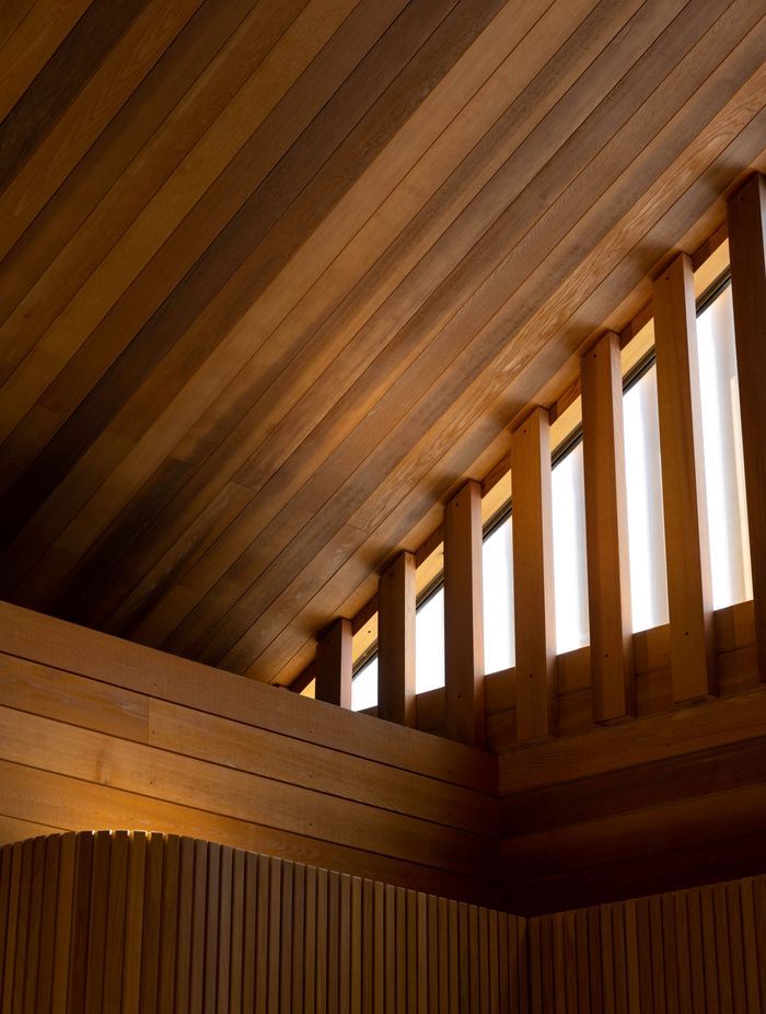 Used as cladding, panelling and screening, Western Red Cedar creates warmth in any space.