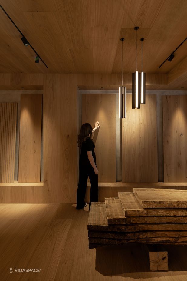 Unique to VidaSpace, the EcoSystem takes the concept of an integrated product suite, often seen in tech, and reimagines it for the world of timber.