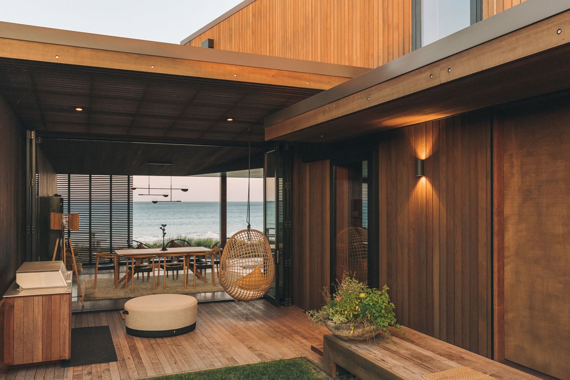 Hurford's Kwila Timber Decking showcases the wood's natural rich appearance beautifully
