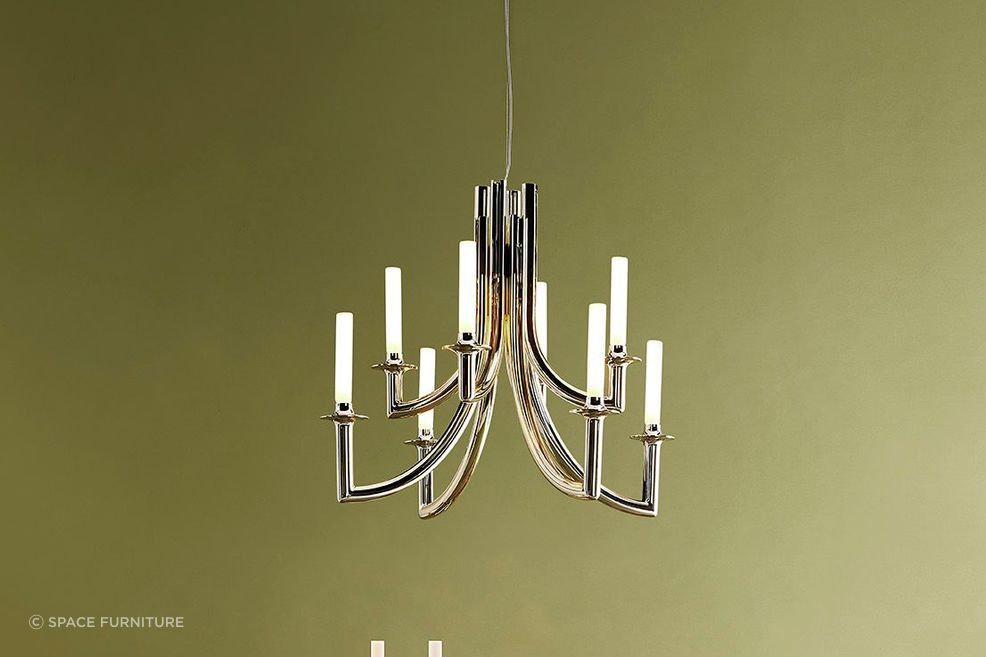 Khan Suspension Lamp - Metallic
By Space Furniture