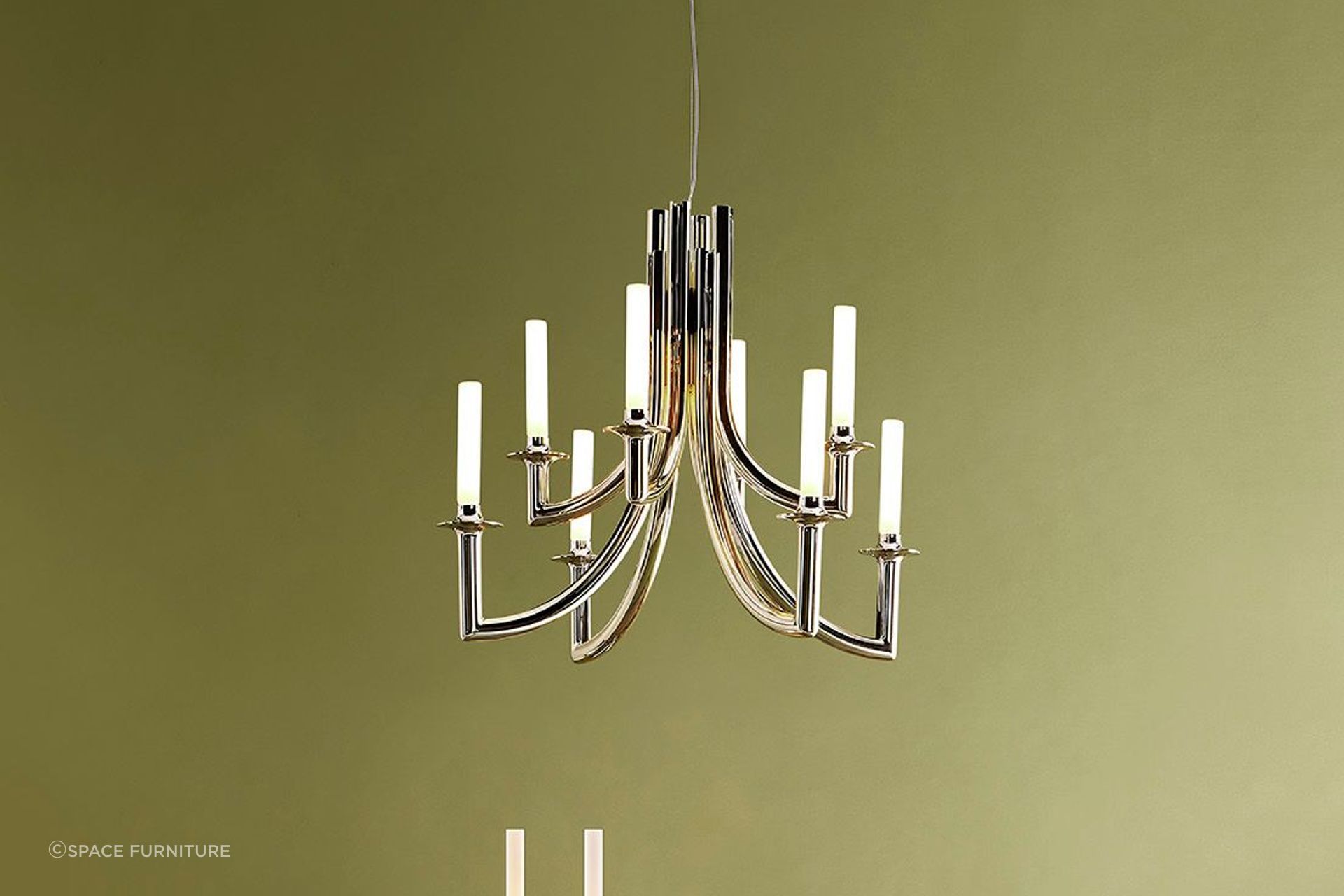 Khan Suspension Lamp - Metallic
By Space Furniture