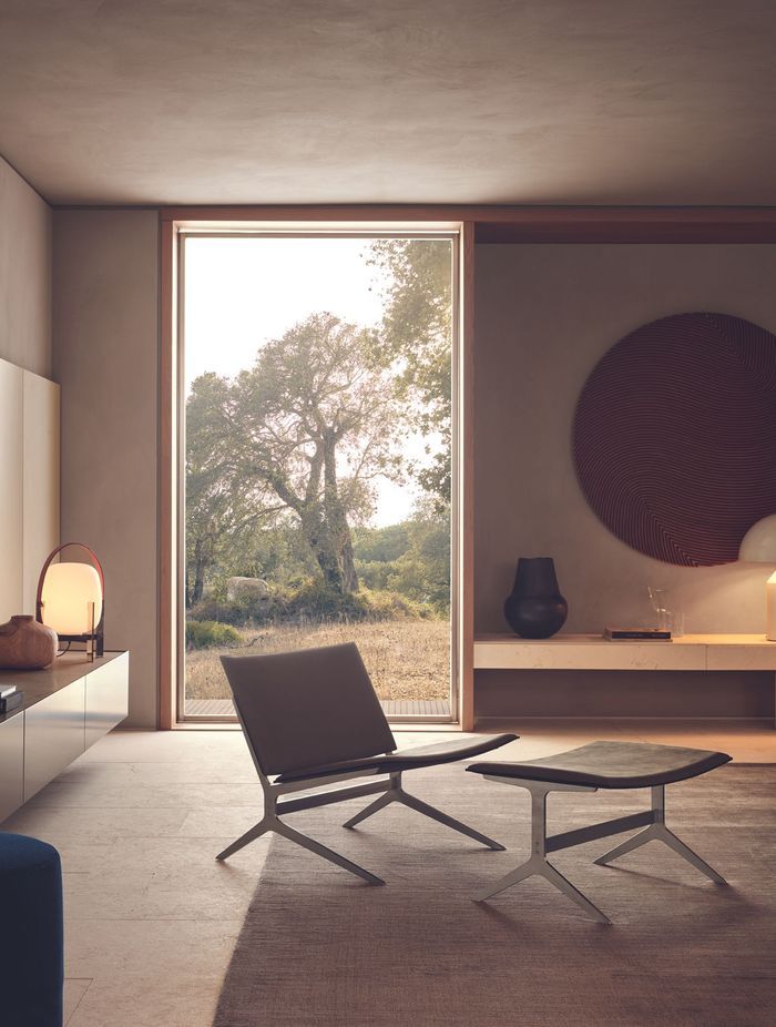 The Kay chair blends perfectly in minimalist interiors